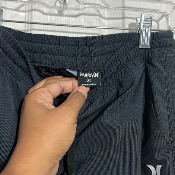 Hurley Nike Dri-Fit BOY'S XL Gray Joggers - Picture 6 of 8